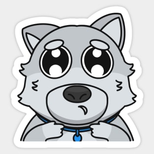 Sad RangerWolf Sticker